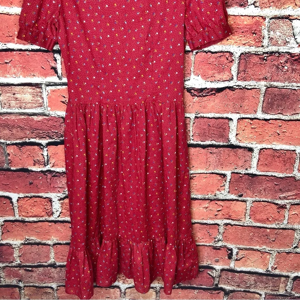 Vintage 1970s prairie dress - Picture 10 of 11